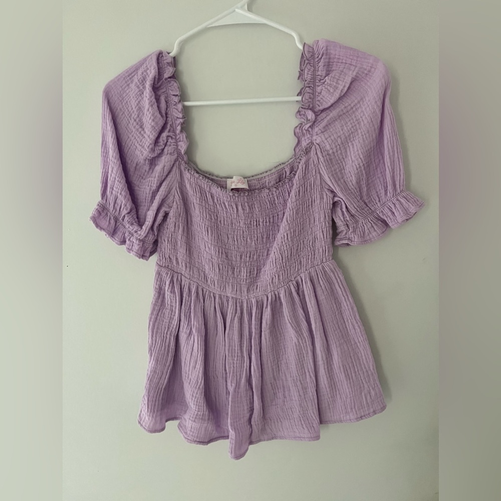 Pink Lily blouse